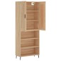 Highboard Sonoma-Eiche 69,5x34x180 cm Holzwerkstoff Highboard Sonoma-Eiche 69,5x34x180 cm Holzwerkstoff