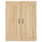 Highboard Sonoma-Eiche 69,5x34x180 cm Holzwerkstoff Highboard Sonoma-Eiche 69,5x34x180 cm Holzwerkstoff