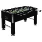 Kickertisch Stahl 60 kg 140 x 74,5 x 87,5 cm Schwarz Kickertisch Stahl 60 kg 140 x 74,5 x 87,5 cm Schwarz