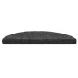 vidaXL 15 Stk. Selbstkl. Treppenmatten Nadelvlies 56x17x3cm Dunkelgrau vidaXL 15 Stk. Selbstkl. Treppenmatten Nadelvlies 56x17x3cm Dunkelgrau
