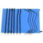 vidaXL Campingbetten 2 Stk. 180x60x19 cm Oxford-Gewebe und Stahl Blau vidaXL Campingbetten 2 Stk. 180x60x19 cm Oxford-Gewebe und Stahl Blau