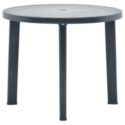 Gartentisch Grün 89 cm Kunststoff