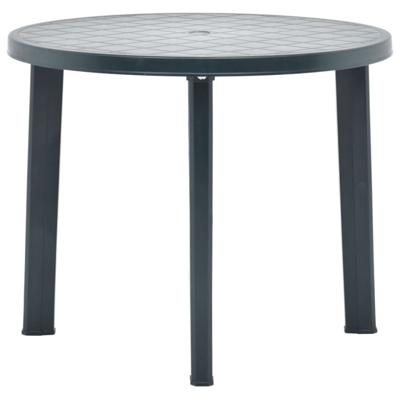 Gartentisch Grün 89 cm Kunststoff Gartentisch Grün 89 cm Kunststoff