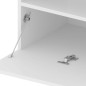 TV-Schrank mit LED-Leuchten Hochglanz-Weiß 75x35x40 cm TV-Schrank mit LED-Leuchten Hochglanz-Weiß 75x35x40 cm