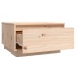 Couchtisch 55x56x32 cm Massivholz Kiefer Couchtisch 55x56x32 cm Massivholz Kiefer