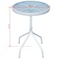3-tlg. Bistro-Set Stahl Schwarz 3-tlg. Bistro-Set Stahl Schwarz