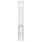 Gabionenkorb U-Form mit 2 Säulen Eisen 140x20x150 cm Gabionenkorb U-Form mit 2 Säulen Eisen 140x20x150 cm
