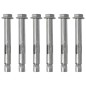 Türvordach Grau und Transparent 200×80 cm PC Türvordach Grau und Transparent 200×80 cm PC