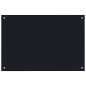 vidaXL Küchenrückwand Schwarz 90x60 cm Hartglas vidaXL Küchenrückwand Schwarz 90x60 cm Hartglas