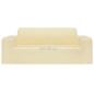 vidaXL Stretch Sofahusse 2-Sitzer Creme Polyester-Jersey vidaXL Stretch Sofahusse 2-Sitzer Creme Polyester-Jersey