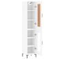vidaXL Highboard Weiß 34,5x34x180 cm Holzwerkstoff vidaXL Highboard Weiß 34,5x34x180 cm Holzwerkstoff