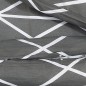 Bettwäsche-Set Grau 135x200 cm Baumwolle Bettwäsche-Set Grau 135x200 cm Baumwolle