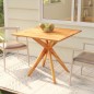 Gartentisch 85x85x75 cm Massivholz Akazie Gartentisch 85x85x75 cm Massivholz Akazie