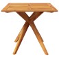 Gartentisch 85x85x75 cm Massivholz Akazie Gartentisch 85x85x75 cm Massivholz Akazie