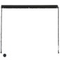 vidaXL Einziehbare Markise mit LED 350×150 cm Anthrazit vidaXL Einziehbare Markise mit LED 350×150 cm Anthrazit