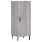 Highboard Grau Sonoma 34,5x34x180 cm Holzwerkstoff Highboard Grau Sonoma 34,5x34x180 cm Holzwerkstoff