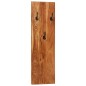 vidaXL Wandgarderoben 2 Stk. 36x3x110 cm Massivholz Akazie vidaXL Wandgarderoben 2 Stk. 36x3x110 cm Massivholz Akazie