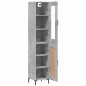 vidaXL Highboard Betongrau 34,5x34x180 cm Holzwerkstoff vidaXL Highboard Betongrau 34,5x34x180 cm Holzwerkstoff