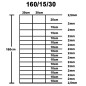 Gartenzaun Verzinkter Stahl 50x1,6 m Silbern Gartenzaun Verzinkter Stahl 50x1,6 m Silbern