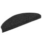 Treppenmatten Selbstklebend 10 Stk. Schwarz 65x21x4cm Treppenmatten Selbstklebend 10 Stk. Schwarz 65x21x4cm