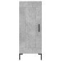 vidaXL Highboard Betongrau 34,5x34x180 cm Holzwerkstoff vidaXL Highboard Betongrau 34,5x34x180 cm Holzwerkstoff