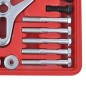 45-tlg. Schwingungsdämpfer Kurbelwelle Lenkrad-Abzieher Set 45-tlg. Schwingungsdämpfer Kurbelwelle Lenkrad-Abzieher Set