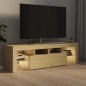TV-Schrank mit LED-Beleuchtung Sonoma-Eiche 140x36,5x40 cm TV-Schrank mit LED-Beleuchtung Sonoma-Eiche 140x36,5x40 cm
