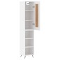 vidaXL Highboard Weiß 34,5x34x180 cm Holzwerkstoff vidaXL Highboard Weiß 34,5x34x180 cm Holzwerkstoff
