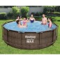 Bestway Steel Pro MAX Swimmingpool-Set Deluxe Series Rund 366x100 cm Bestway Steel Pro MAX Swimmingpool-Set Deluxe Series Rund 366x100 cm