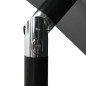 Sonnenschirm mit Aluminium-Mast 3-lagig Anthrazit 2,5x2,5 m Sonnenschirm mit Aluminium-Mast 3-lagig Anthrazit 2,5x2,5 m