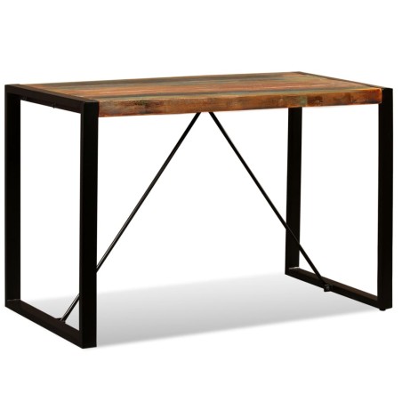 vidaXL Esszimmertisch Altholz Massiv 120 cm