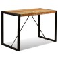 vidaXL Esszimmertisch Altholz Massiv 120 cm vidaXL Esszimmertisch Altholz Massiv 120 cm
