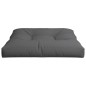 Palettenkissen 80x80x12 cm Grau Stoff Palettenkissen 80x80x12 cm Grau Stoff