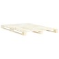 vidaXL Palettenbett Massivholz Kiefer 160×200 cm vidaXL Palettenbett Massivholz Kiefer 160×200 cm