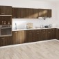 Unterschrank mit Schublade Braun Eiche-Optik 50x46x81,5 cm Unterschrank mit Schublade Braun Eiche-Optik 50x46x81,5 cm