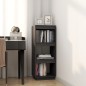 Bücherregal/Raumteiler Grau 40x35x103 cm Massivholz Kiefer Bücherregal/Raumteiler Grau 40x35x103 cm Massivholz Kiefer