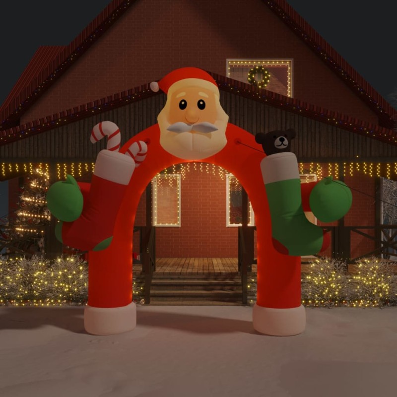 Aufblasbarer Weihnachtsbogen mit LEDs 320 cm Aufblasbarer Weihnachtsbogen mit LEDs 320 cm