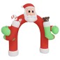 Aufblasbarer Weihnachtsbogen mit LEDs 320 cm Aufblasbarer Weihnachtsbogen mit LEDs 320 cm
