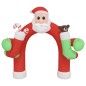 Aufblasbarer Weihnachtsbogen mit LEDs 320 cm Aufblasbarer Weihnachtsbogen mit LEDs 320 cm