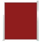 Seitenmarkise Ausziehbar 160x500 cm Rot Seitenmarkise Ausziehbar 160x500 cm Rot