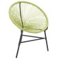 Garten-Acapulco-Stuhl Poly-Rattan Grün Garten-Acapulco-Stuhl Poly-Rattan Grün