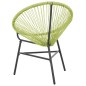 Garten-Acapulco-Stuhl Poly-Rattan Grün Garten-Acapulco-Stuhl Poly-Rattan Grün