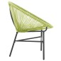 Garten-Acapulco-Stuhl Poly-Rattan Grün Garten-Acapulco-Stuhl Poly-Rattan Grün