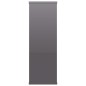 vidaXL Wandregale Hochglanz-Grau 104x20x58,5 cm Holzwerkstoff vidaXL Wandregale Hochglanz-Grau 104x20x58,5 cm Holzwerkstoff