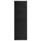 vidaXL Fußmatte Waschbar Schwarz 60x180 cm vidaXL Fußmatte Waschbar Schwarz 60x180 cm
