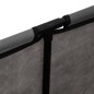 Aufbewahrungsbox Grau 105x34,5x45 cm Stoff Aufbewahrungsbox Grau 105x34,5x45 cm Stoff