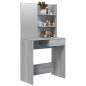 Schminktisch mit Spiegel Grau Sonoma 74,5x40x141 cm Schminktisch mit Spiegel Grau Sonoma 74,5x40x141 cm