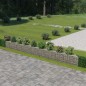 Gabionenwand Verzinkter Stahl 630×30×50 cm Gabionenwand Verzinkter Stahl 630×30×50 cm
