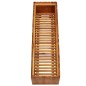 Garten-Hochbeet 100 x 30 x 25 cm Massivholz Akazie Garten-Hochbeet 100 x 30 x 25 cm Massivholz Akazie