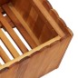 Garten-Hochbeet 100 x 30 x 25 cm Massivholz Akazie Garten-Hochbeet 100 x 30 x 25 cm Massivholz Akazie